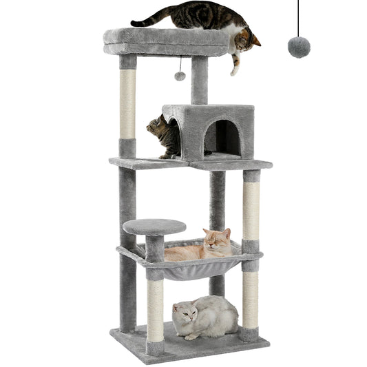 Cat Tree, Indoor Cats, 5-Level Cat Tower, More